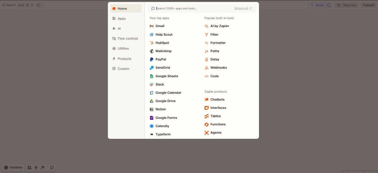 Adding a Filter or Path step inside Zapier