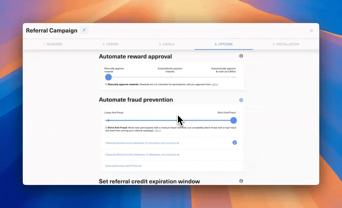 Review And Approve Rewards in GrowSurf