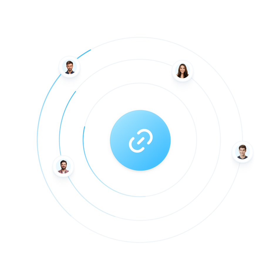 Automatic link generator icon