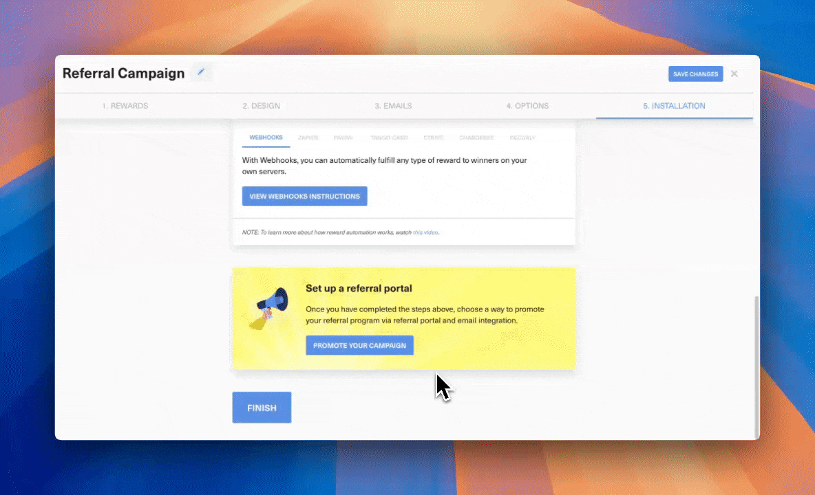 Embeddable Widgets in GrowSurf