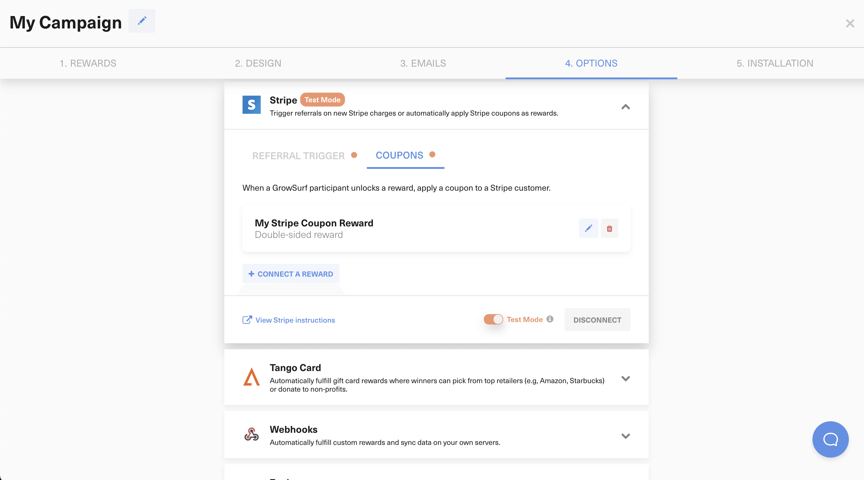 automated Stripe referral program