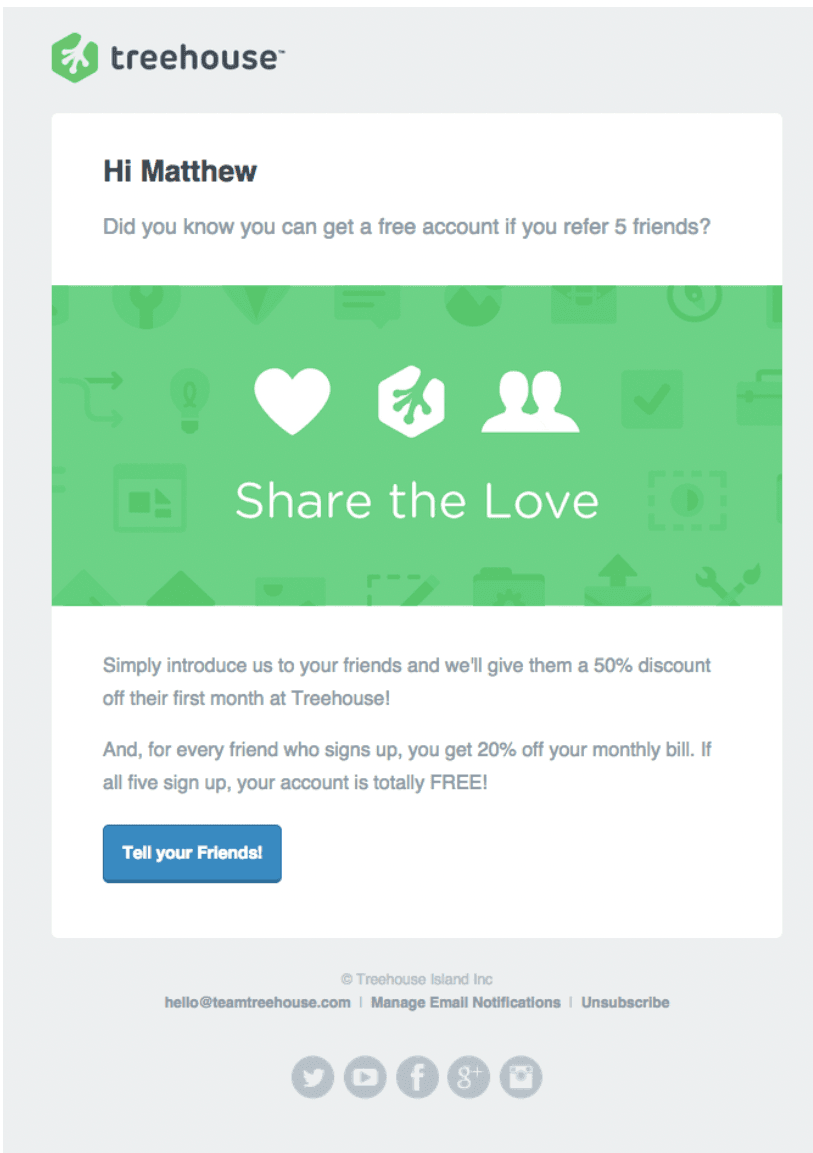 promote your referral program