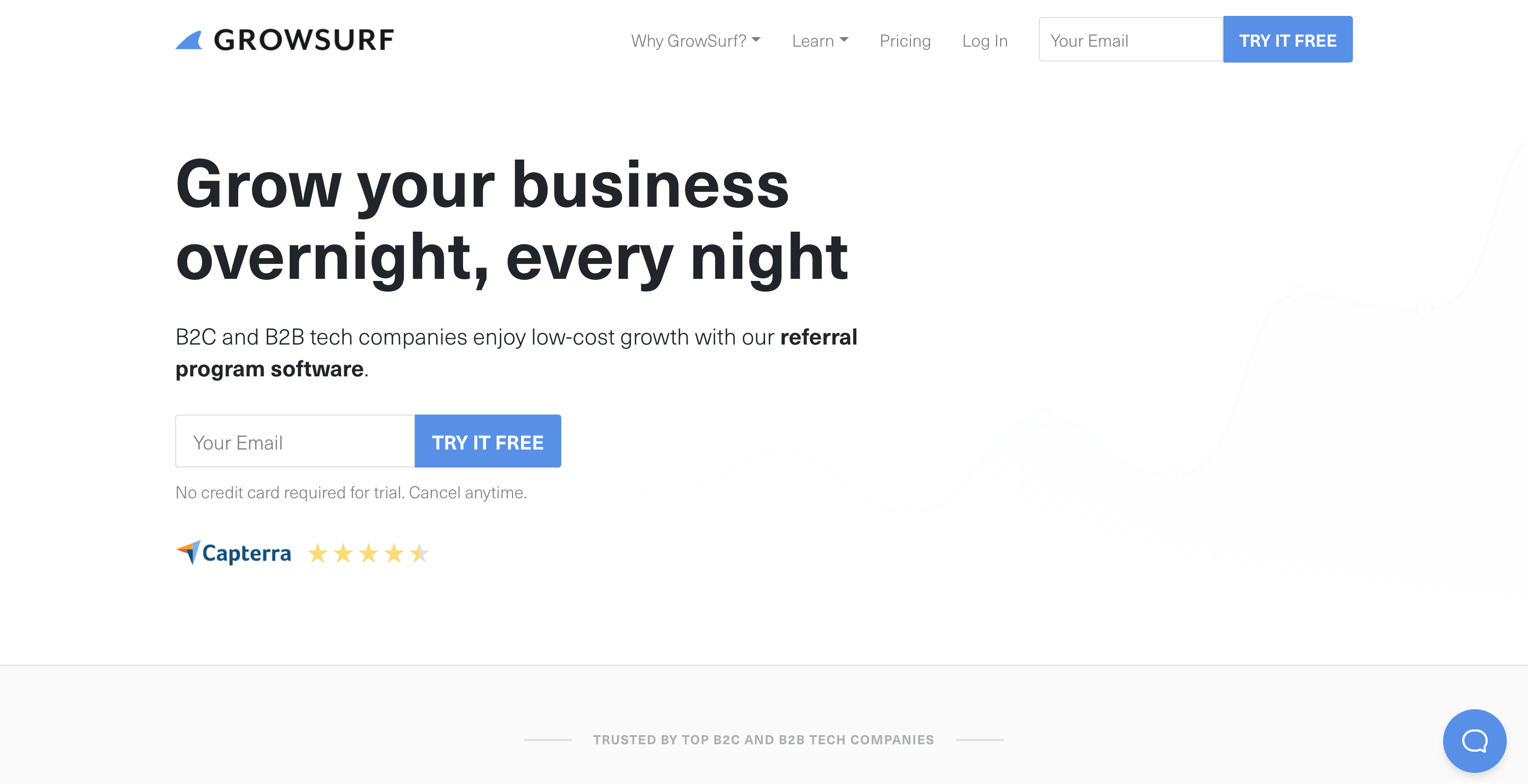 GrowSurf referral marketing software