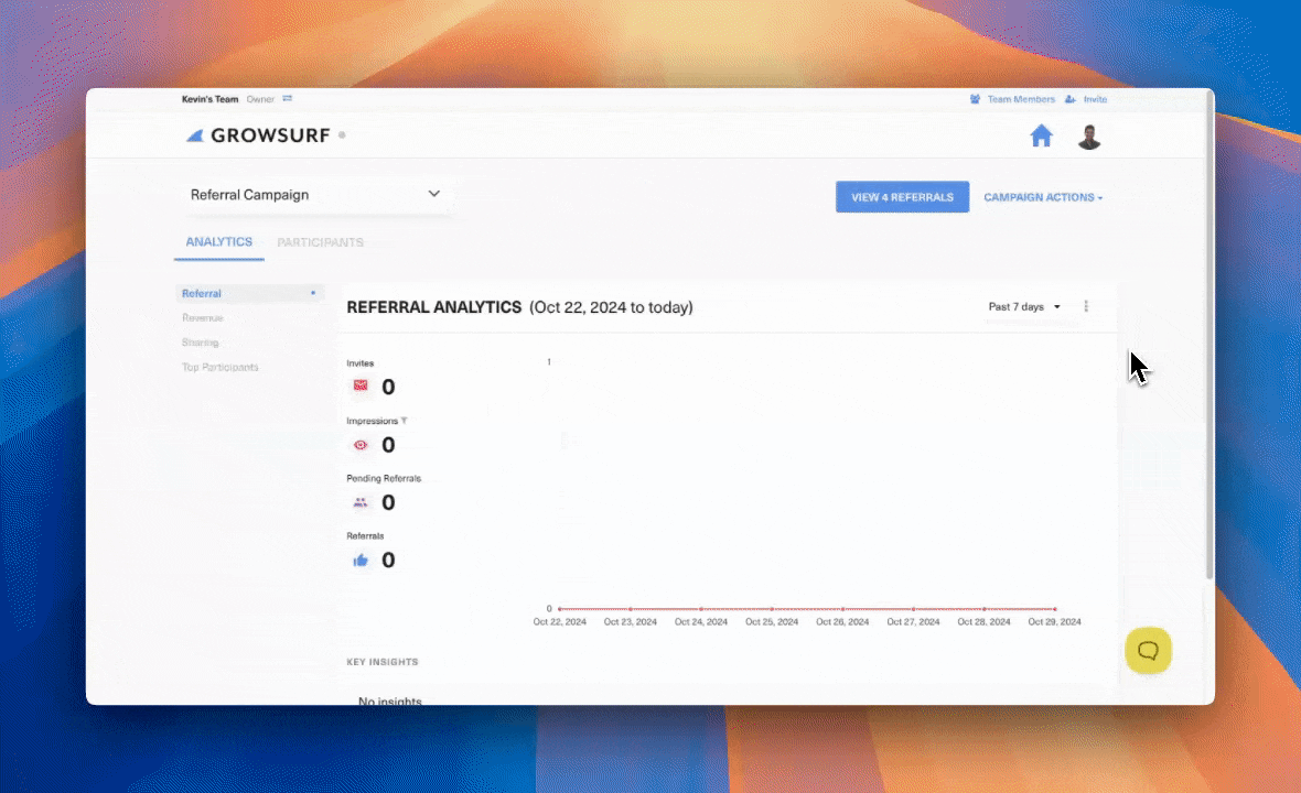 Realtime Support in GrowSurf