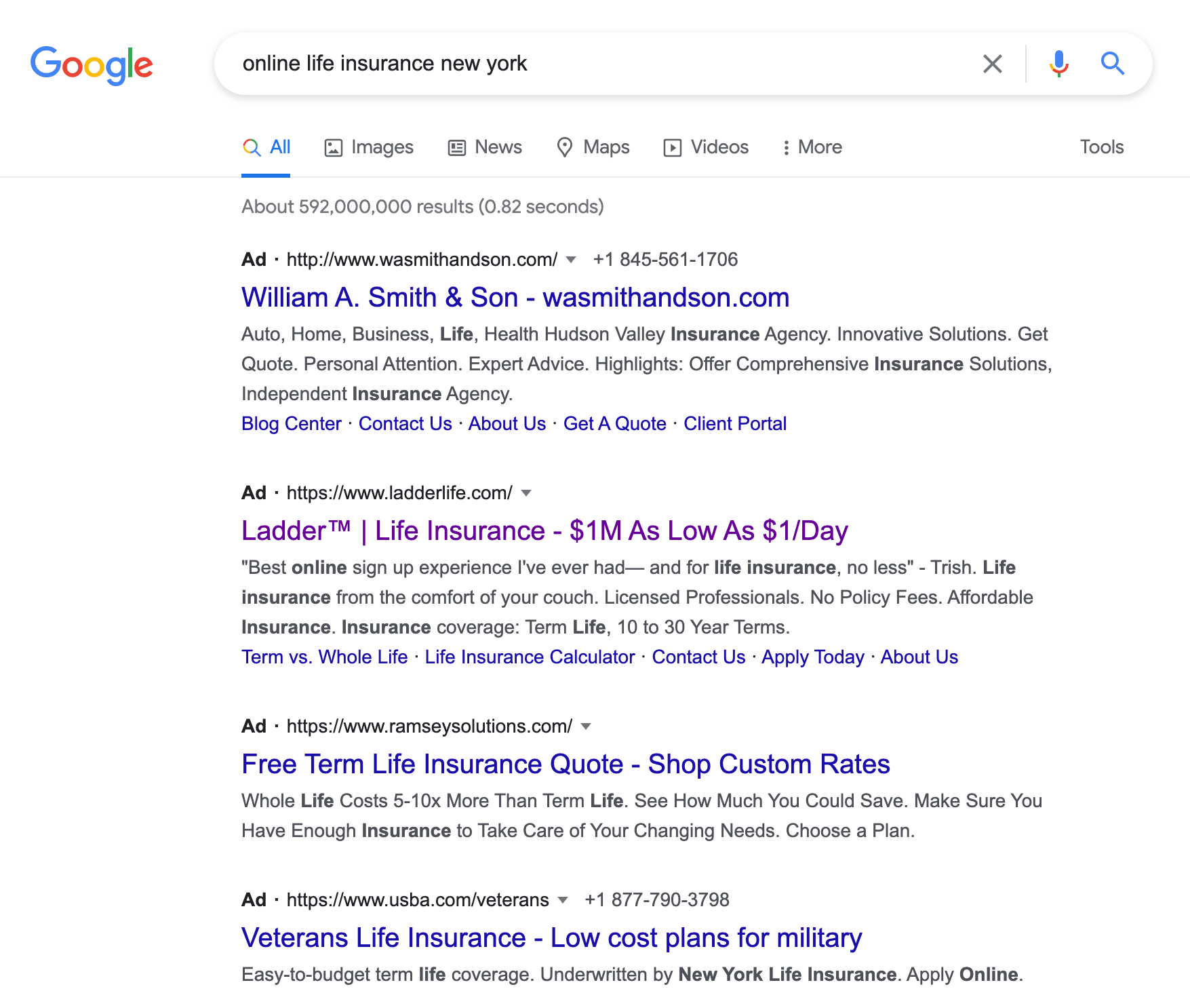 PPC for insurance companies